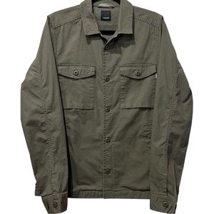 Vuori Ripstop Utilitarian Lightweight Technical Army Green Men’s Jacket Large